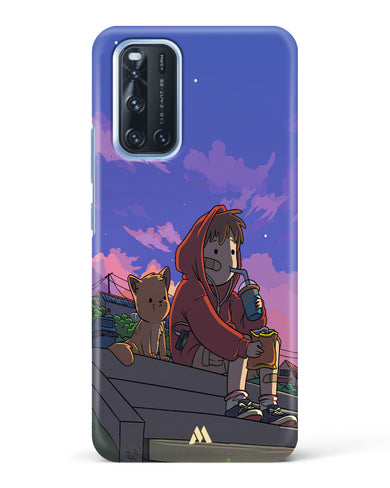 Anime Boy Lo Fi Hard Case Phone Cover (Vivo)