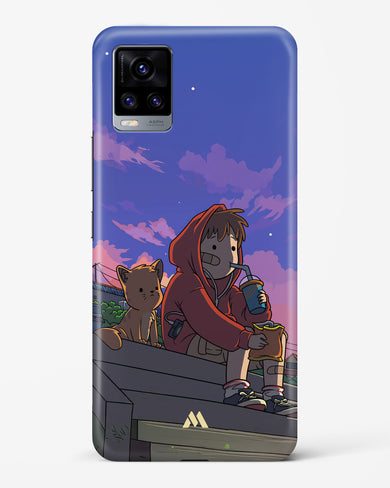 Anime Boy Lo Fi Hard Case Phone Cover (Vivo)