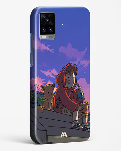 Anime Boy Lo Fi Hard Case Phone Cover (Vivo)