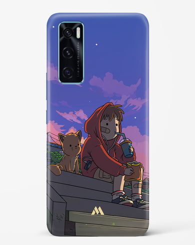 Anime Boy Lo Fi Hard Case Phone Cover (Vivo)