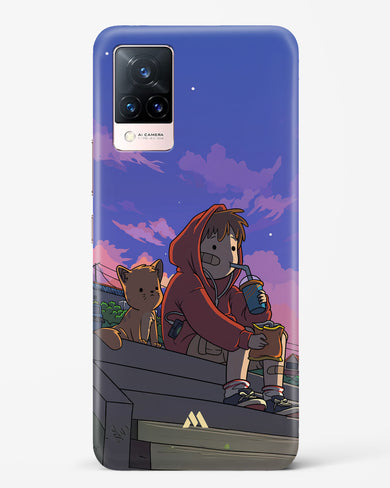 Anime Boy Lo Fi Hard Case Phone Cover (Vivo)