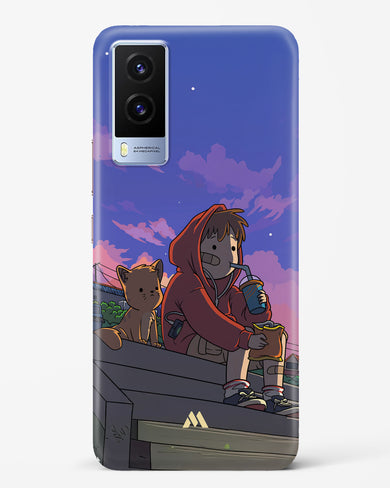Anime Boy Lo Fi Hard Case Phone Cover (Vivo)