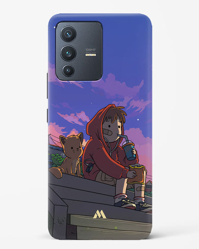 Anime Boy Lo Fi Hard Case Phone Cover (Vivo)