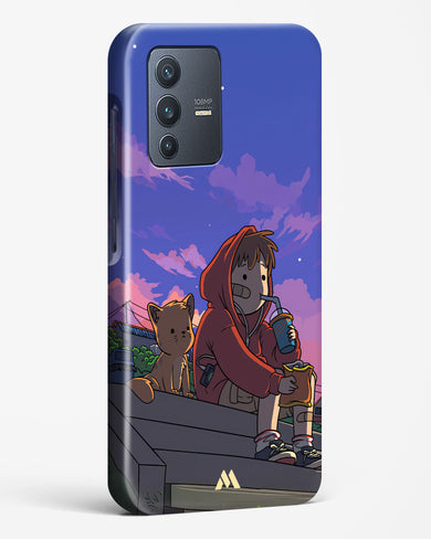 Anime Boy Lo Fi Hard Case Phone Cover (Vivo)