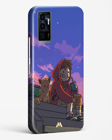 Anime Boy Lo Fi Hard Case Phone Cover (Vivo)