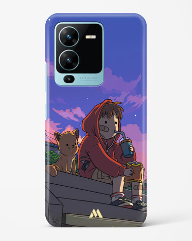 Anime Boy Lo Fi Hard Case Phone Cover (Vivo)