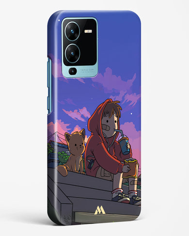 Anime Boy Lo Fi Hard Case Phone Cover (Vivo)