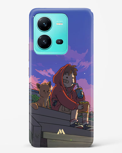 Anime Boy Lo Fi Hard Case Phone Cover (Vivo)