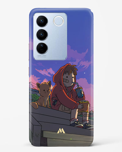 Anime Boy Lo Fi Hard Case Phone Cover (Vivo)