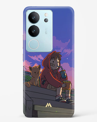 Anime Boy Lo Fi Hard Case Phone Cover (Vivo)