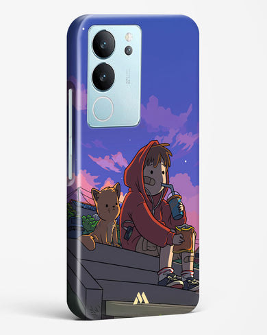 Anime Boy Lo Fi Hard Case Phone Cover (Vivo)