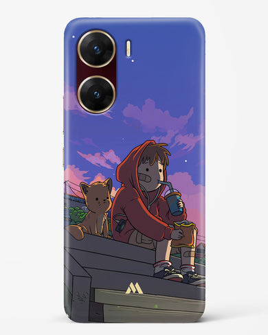 Anime Boy Lo Fi Hard Case Phone Cover (Vivo)