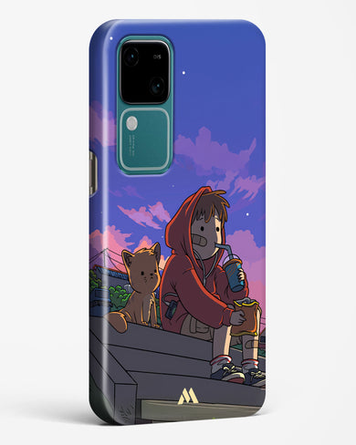 Anime Boy Lo Fi Hard Case Phone Cover (Vivo)