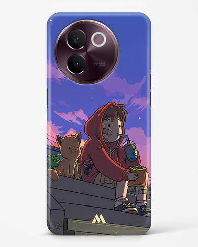 Anime Boy Lo Fi Hard Case Phone Cover (Vivo)