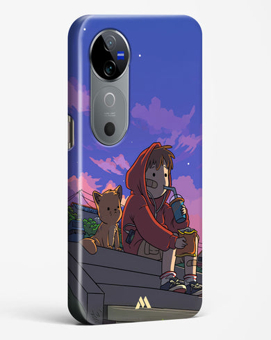 Anime Boy Lo Fi Hard Case Phone Cover (Vivo)