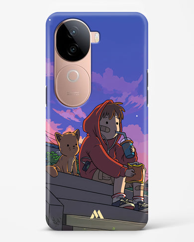 Anime Boy Lo Fi Hard Case Phone Cover (Vivo)