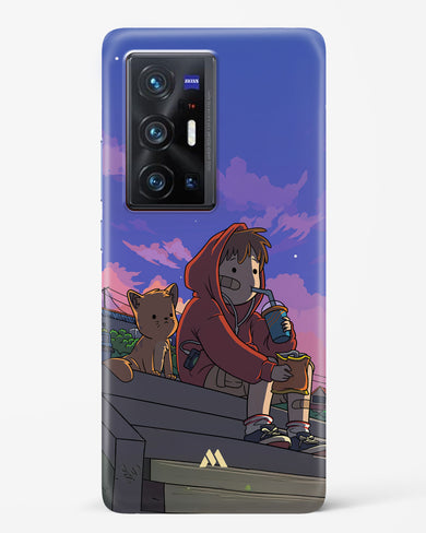 Anime Boy Lo Fi Hard Case Phone Cover (Vivo)