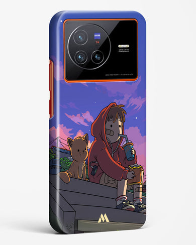 Anime Boy Lo Fi Hard Case Phone Cover (Vivo)