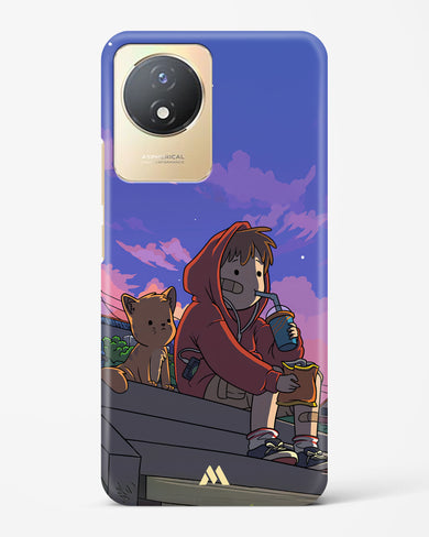 Anime Boy Lo Fi Hard Case Phone Cover (Vivo)