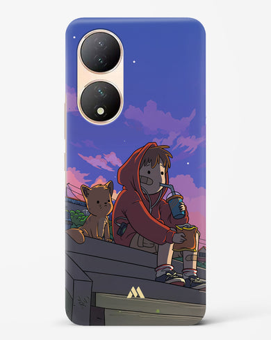 Anime Boy Lo Fi Hard Case Phone Cover (Vivo)