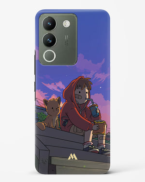 Anime Boy Lo Fi Hard Case Phone Cover (Vivo)