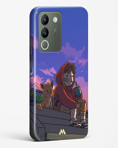 Anime Boy Lo Fi Hard Case Phone Cover (Vivo)