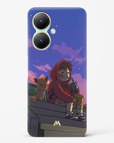 Anime Boy Lo Fi Hard Case Phone Cover (Vivo)