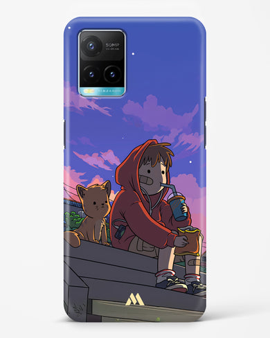 Anime Boy Lo Fi Hard Case Phone Cover (Vivo)