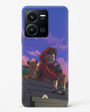 Anime Boy Lo Fi Hard Case Phone Cover (Vivo)