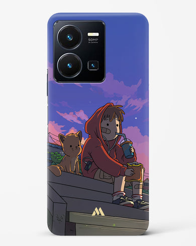 Anime Boy Lo Fi Hard Case Phone Cover (Vivo)