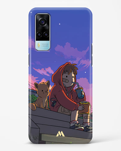 Anime Boy Lo Fi Hard Case Phone Cover (Vivo)