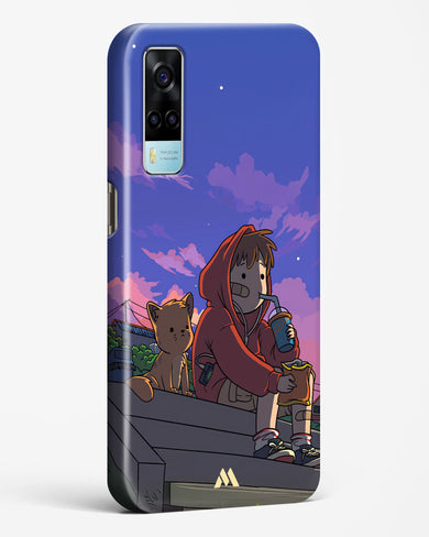 Anime Boy Lo Fi Hard Case Phone Cover (Vivo)
