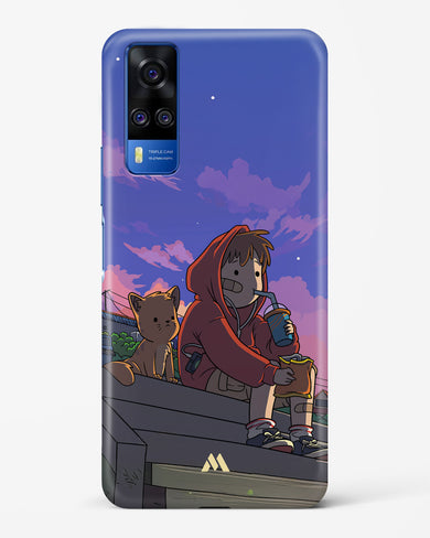 Anime Boy Lo Fi Hard Case Phone Cover (Vivo)