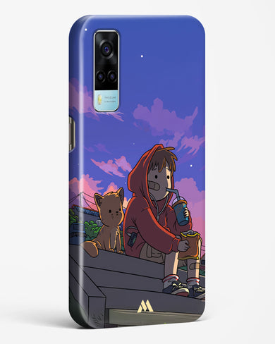 Anime Boy Lo Fi Hard Case Phone Cover (Vivo)