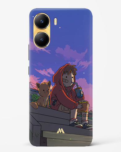 Anime Boy Lo Fi Hard Case Phone Cover (Vivo)