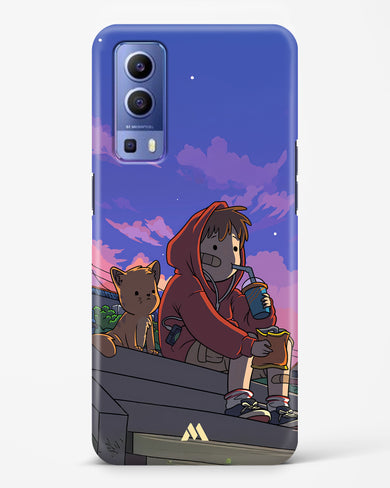 Anime Boy Lo Fi Hard Case Phone Cover (Vivo)
