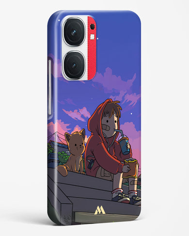 Anime Boy Lo Fi Hard Case Phone Cover (Vivo)