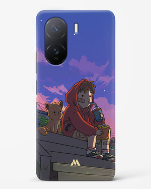 Anime Boy Lo Fi Hard Case Phone Cover (Vivo)