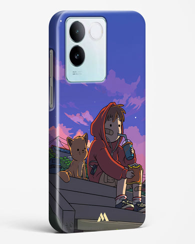 Anime Boy Lo Fi Hard Case Phone Cover (Vivo)