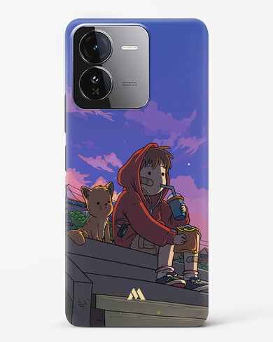 Anime Boy Lo Fi Hard Case Phone Cover (Vivo)