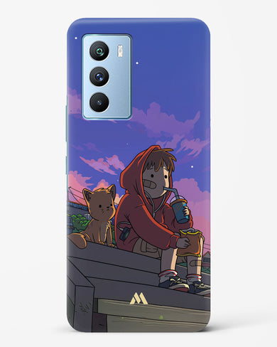 Anime Boy Lo Fi Hard Case Phone Cover (Vivo)