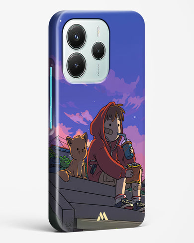 Anime Boy Lo Fi Hard Case Phone Cover (Xiaomi)