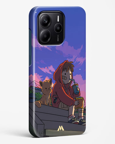 Anime Boy Lo Fi Hard Case Phone Cover (Xiaomi)
