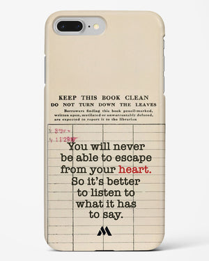 Listen to your Heart Hard Case Phone Cover (Apple)
