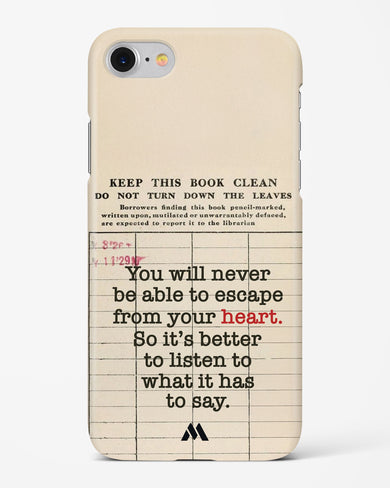 Listen to your Heart Hard Case Phone Cover (Apple)