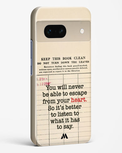 Listen to your Heart Hard Case Phone Cover (Google)