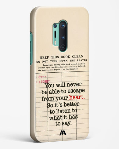Listen to your Heart Hard Case Phone Cover (OnePlus)