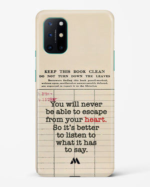 Listen to your Heart Hard Case Phone Cover (OnePlus)