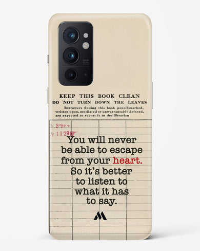 Listen to your Heart Hard Case Phone Cover (OnePlus)