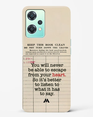 Listen to your Heart Hard Case Phone Cover (OnePlus)